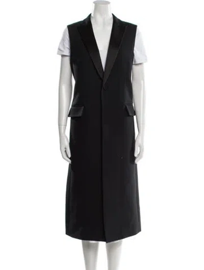Pre-owned Dior 2018 Wool Coat In Black