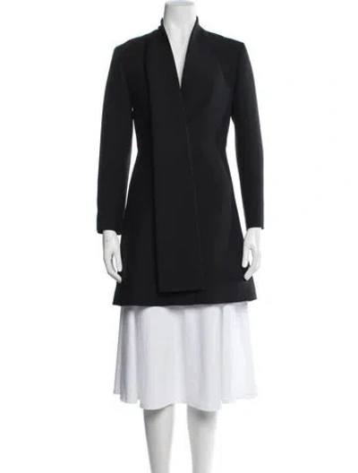 Pre-owned Dior 2018 Wool Coat In Black