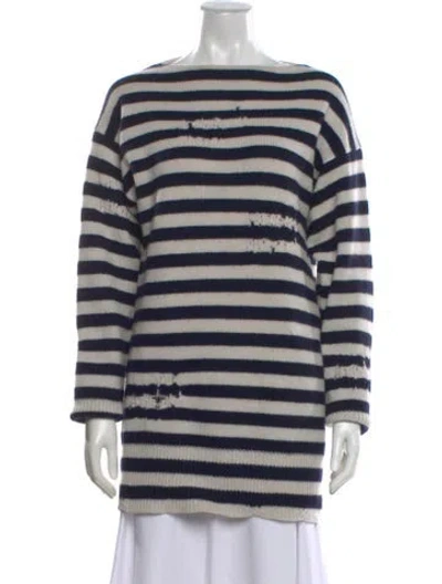 Pre-owned Dior 2019 Cashmere Sweater In Blue