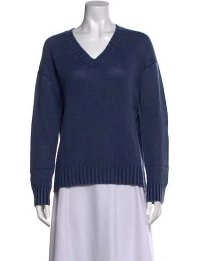 Pre-owned Dior 2019 Cashmere Sweater In Blue