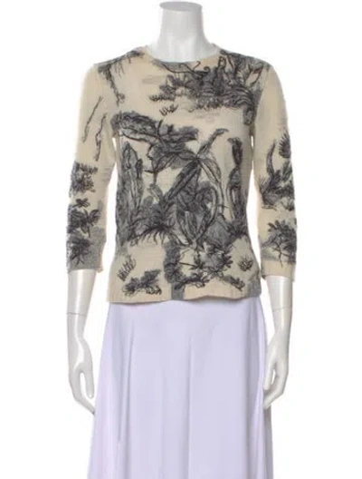 Pre-owned Dior 2019 Cashmere Sweater In Neutral