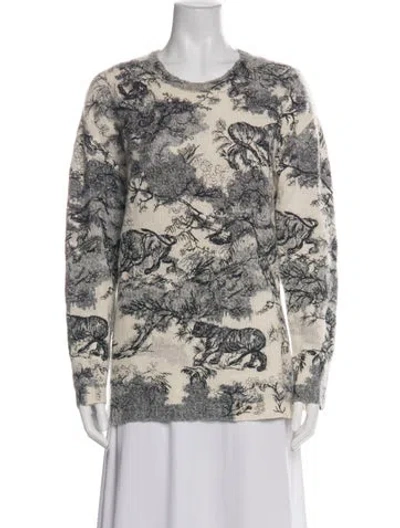 Pre-owned Dior 2019 Cashmere Sweater In Neutral