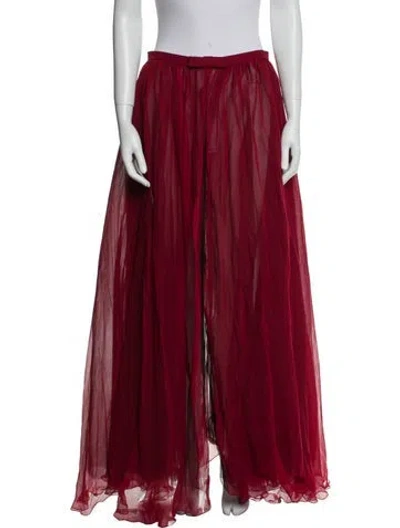 Pre-owned Dior 2019 Long Skirt In Red