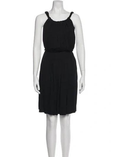 Pre-owned Dior 2019 Mini Dress In Black