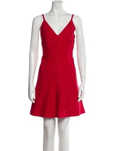 Pre-owned Dior 2019 Mini Dress In Red