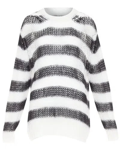 Pre-owned Dior 2019 Open Knit Mohair Sweater
