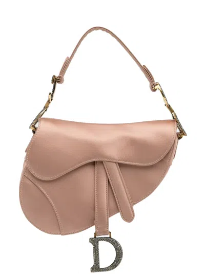 Pre-owned Dior 2019  Saddle Shoulder Bag In Pink