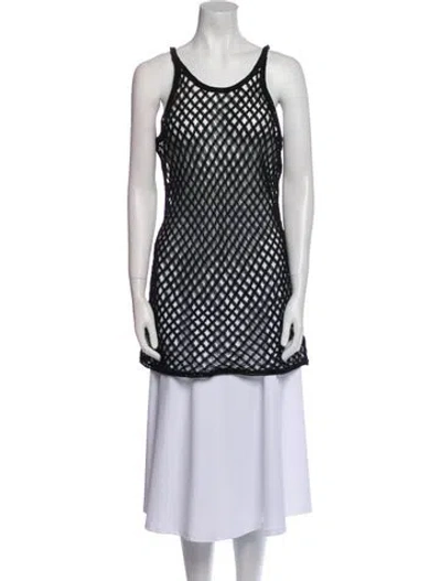 Pre-owned Dior 2019 Scoop Neck Tunic In Black