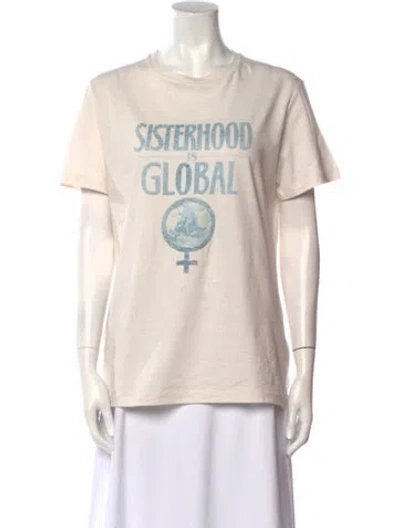 Pre-owned Dior 2019 'sisterhood Is Global' T-shirt In White