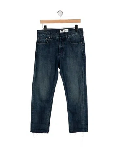 Pre-owned Dior 2019 Straight Leg Jeans In Blue