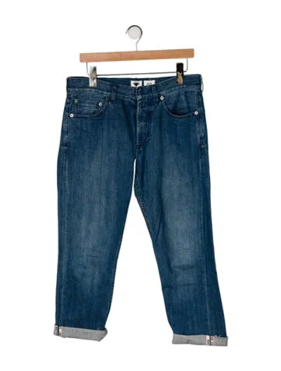Pre-owned Dior 2019 Straight Leg Jeans In Blue