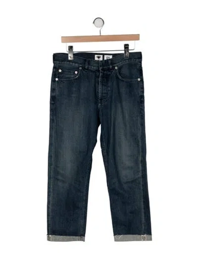 Pre-owned Dior 2019 Straight Leg Jeans In Blue