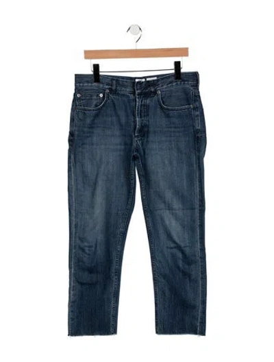 Pre-owned Dior 2019 Straight Leg Jeans In Blue