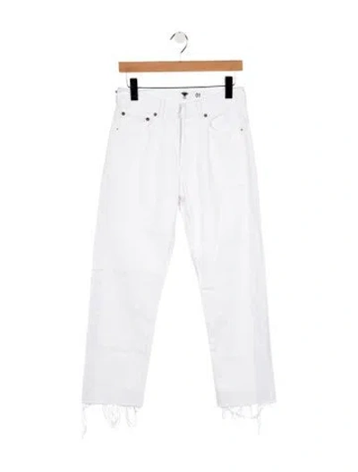 Pre-owned Dior 2019 Straight Leg Jeans In White