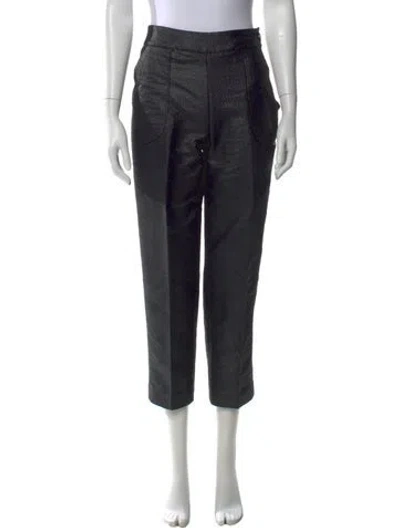 Pre-owned Dior 2019 Straight Leg Pants In Black