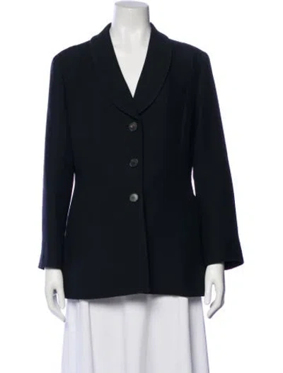 Pre-owned Dior 2019 Wool Blazer In Black