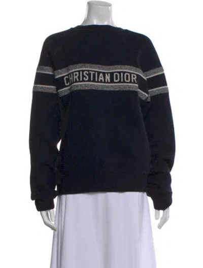 Pre-owned Dior 2020 Cashmere Sweater In Blue