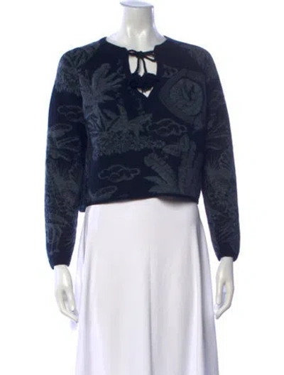 Pre-owned Dior 2020 Cashmere Sweater In Blue