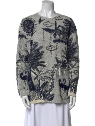 Pre-owned Dior 2020 Cashmere Sweater In Gray