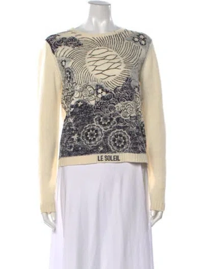 Pre-owned Dior 2020 Cashmere Sweater In Neutrals