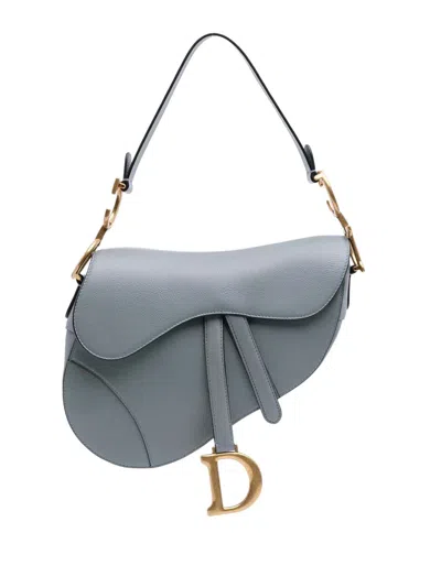 Pre-owned Dior 2020 Goatskin Saddle Bag Shoulder Bag