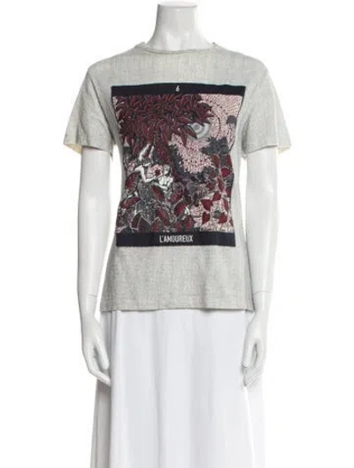 Pre-owned Dior 2020 Graphic Print T-shirt In White