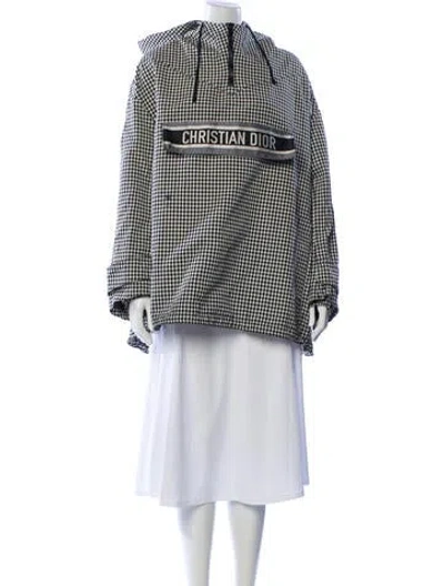 Pre-owned Dior 2020 Houndstooth Jacket In Neutral