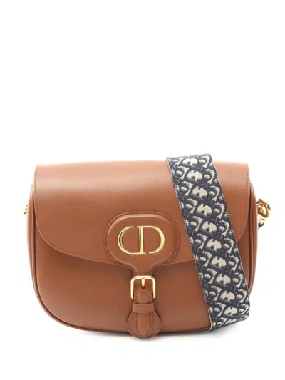 Pre-owned Dior 2020 Large Smooth Calfskin Bobby Crossbody Bag
