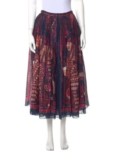 Pre-owned Dior 2020 Midi Length Skirt In Multi