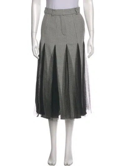 Pre-owned Dior 2020 Midi Length Skirt In White