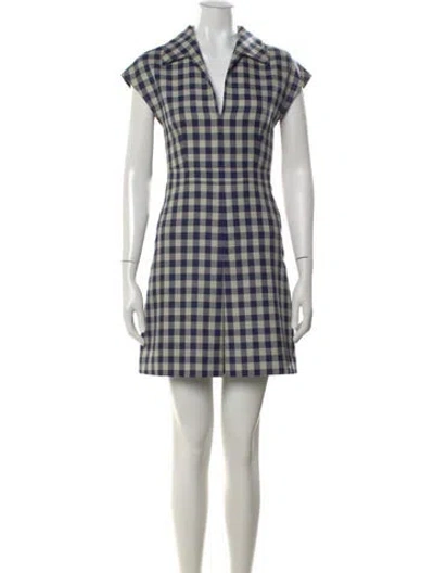 Pre-owned Dior 2020 Mini Dress In Blue