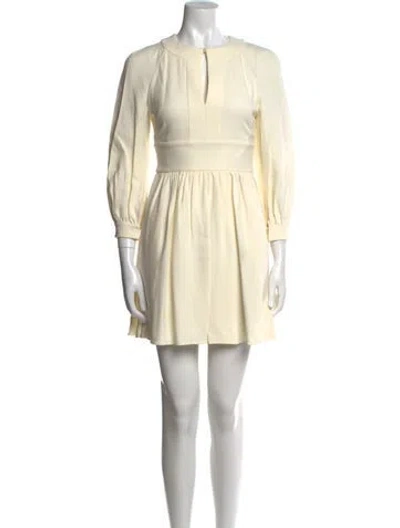Pre-owned Dior 2020 Mini Dress In Neutral