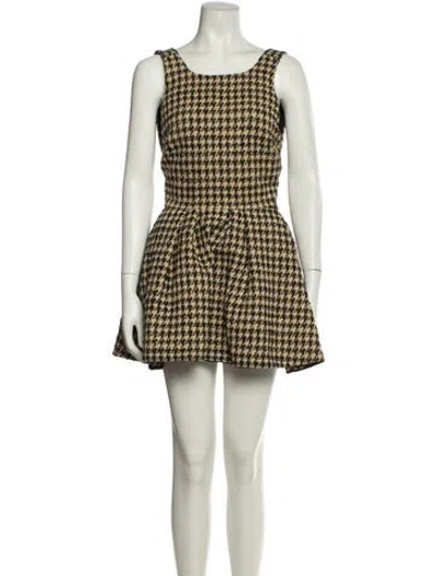 Pre-owned Dior 2020 Mini Dress In Neutral