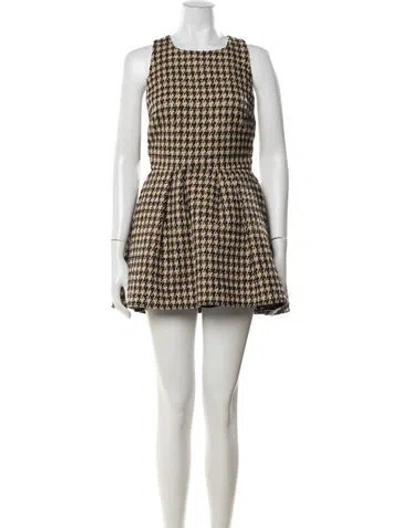 Pre-owned Dior 2020 Mini Dress In Neutral
