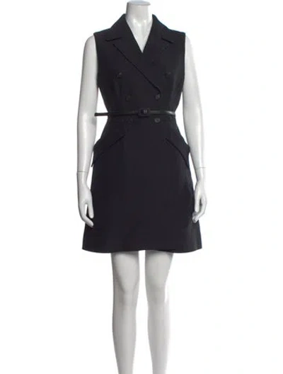 Pre-owned Dior 2020 Mini Dress W/ Tags In Black
