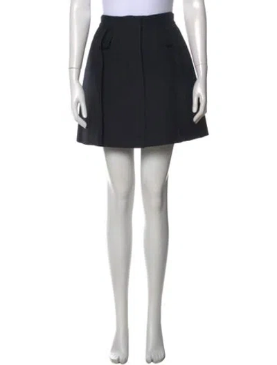 Pre-owned Dior 2020 Mini Skirt In Black