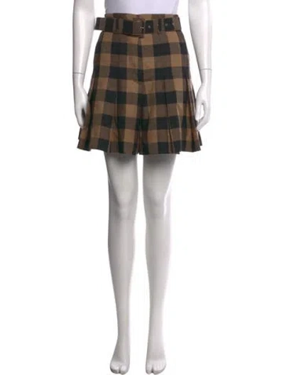 Pre-owned Dior 2020 Mini Skirt In Brown