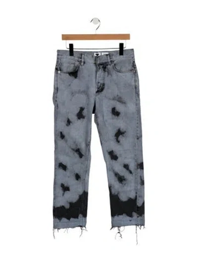 Pre-owned Dior 2020 Straight Leg Jeans In Grey