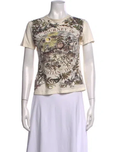 Pre-owned Dior 2020 The Brutal Journey Of The Heart T-shirt In Neutral