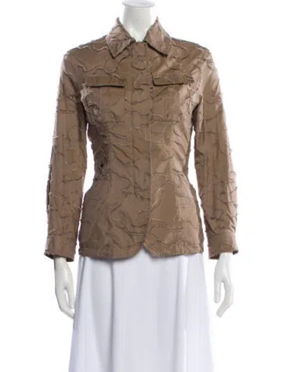 Pre-owned Dior 2020 Utility Jacket In Brown