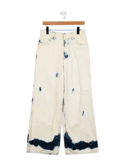 Pre-owned Dior 2020 Wide Leg Jeans In Blue