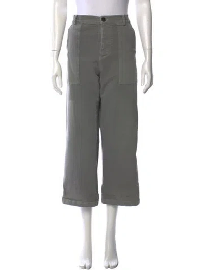 Pre-owned Dior 2020 Wide Leg Pants In Grey