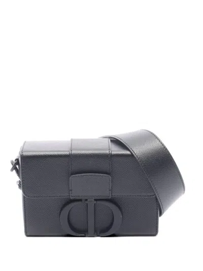 Pre-owned Dior 2020s 30 Montaigne Box Shoulder Bag