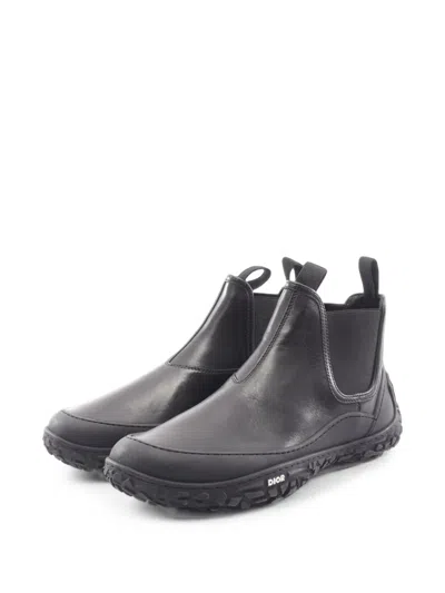 Pre-owned Dior 2020s B28 Ankle Boots In Black