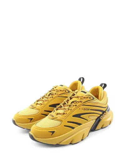 Pre-owned Dior 2020s B44 Blade Sneakers In 黄色