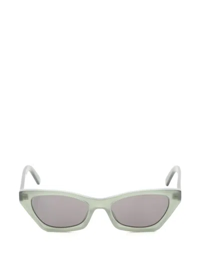 Pre-owned Dior 2020s Cat-eye Frame Sunglasses In Green