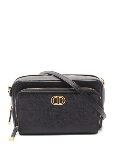 Pre-owned Dior 2020s Karo Shoulder Bag In Black