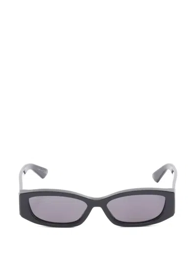 Pre-owned Dior 2020s S1i Rectangle Sunglasses In Black