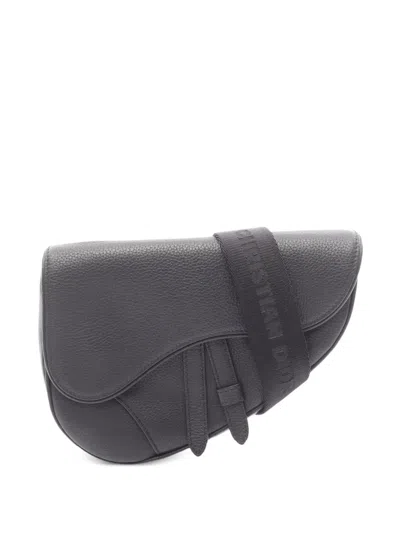 Pre-owned Dior 2020s Saddle Leather Shoulder Bag