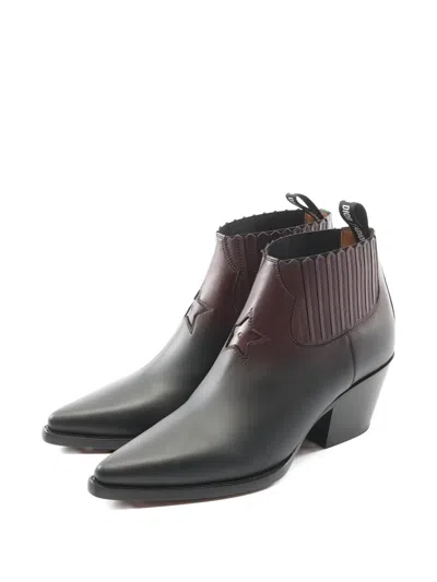 Pre-owned Dior 2020s Star Heeled Boots In Black